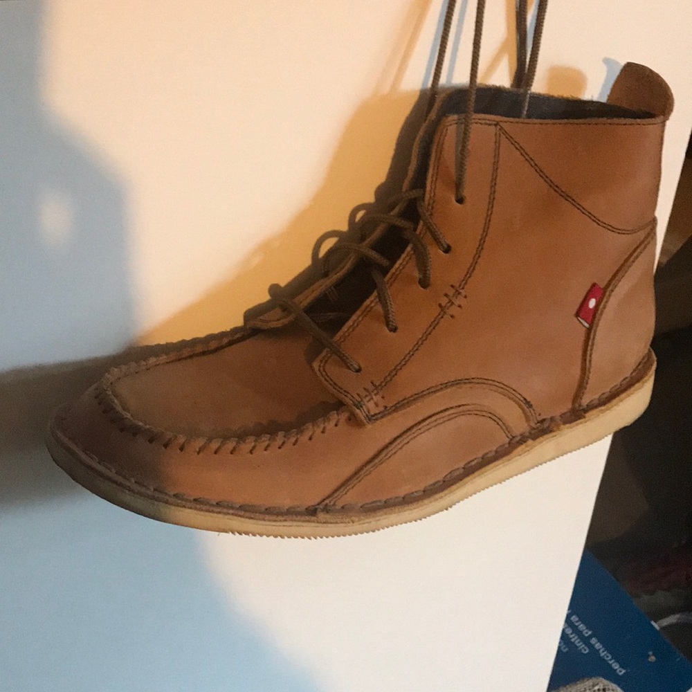 Oliberte Toria Camel Pull-up leather boots